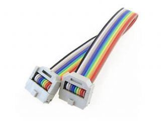 2x5 10pin IDC JTAG ISP Cable for AVR, 8051, CPLD, C8051 programming 