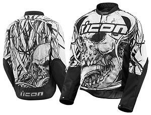 Icon Hooligan 2 Etched Textile Jacket
