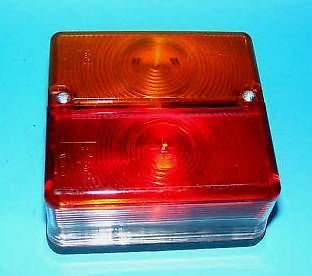 BRITAX Square 4 Way Rear Light Cluster  Ifor Williams Trailers
