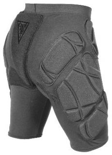 CRASH PADS IMPACT SHORTS WITH TAIL SHIELD WOMENS 2500W SMALL
