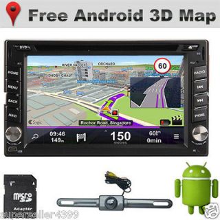 Android 6.2 2Din In Dash Car GPS Nav DVD Player BT Indash Radio 