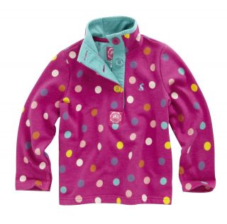 joules kids cowdray sweatshirt pink new