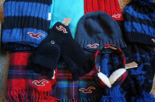 NWT Hollister Winter Hat Scarf Mens and Womens Pick Your Style and 