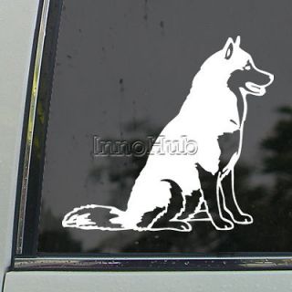 Siberian Husky Decal Dog Car Truck Window Sticker