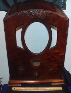 VINTAGE TUBE MODEL SILVERTONE Tombstone Radio Wood Case ONLY 