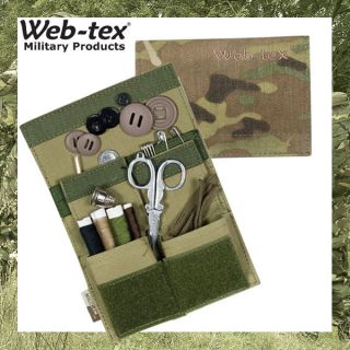 Web tex Sewing Kit Set MULTICAM MTP Camo Army Cadet Travel Military 
