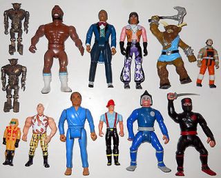   BIG Action FIGURES Lot CHILDS PLAY Mr T Clubber Lang KARATE KID
