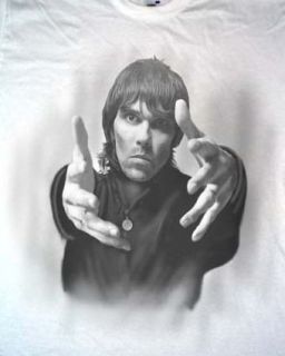 Airbrushed portrait of Ian Brown T shirt in any Size