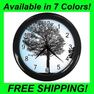 African Tree Design   Wall Clock (Choose from 7 Colors)  PP1465