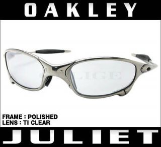 Oakley sunglasses JULIET Japan limited model (POLISHED/TITANIUM CLEAR 