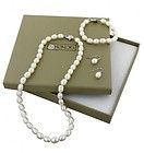 Honora Pearl Cultured Pearl Gray Strand Necklace