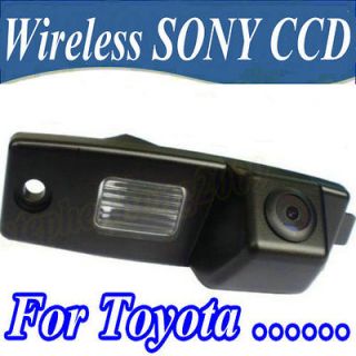 WIRELESS SONY CCD CAR REAR VIEW CAMERA FOR Toyota Vanguard / Rav4 
