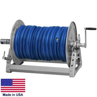   WASHER HOSE REEL Commercial   400ºF Rated   up to 400 Ft of 3/8 Hose