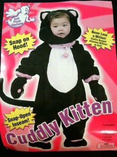 Cat Kitty Kitten Cats Cuddly Toddler Infant Costume