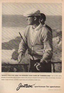 Newly listed 1958 Ken Venturi Photo Cypress Point CA Golf Jantzen Ad