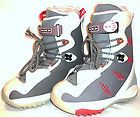 Salomon Ivy Womens Snowboard Boots US Size 6.5, MP 24, Gray & Pearl
