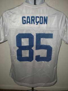 NEW IRREGULAR Pierre Garcon #85 Indianapolis Colts WOMENS Large White 