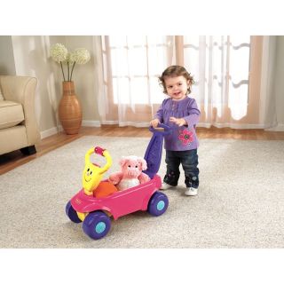 Fisher Price 2 in 1 Infant Wagon Rider   Girls (PINK) X0703 NEW 