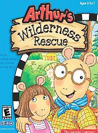 Arthurs Wilderness Rescue Windows PC CD ROM Game PBS TV Children Kids 