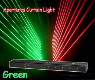 500MW Shinp Green Apertures Curtain Light DMX 512 Laser light FOR 