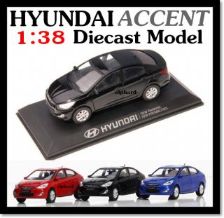HYUNDAI BrandCollectio​n] Accent Solaris Verna Diecast Model 138