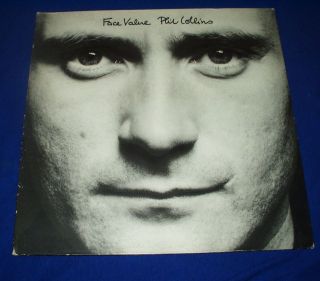 Vinyl LP Record Album   PHIL COLLINS Face Value