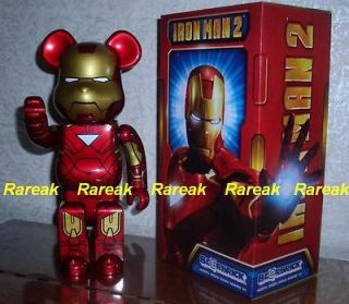 Medicom Be@rbrick Marvel Avengers Iron Man 400% Mark VI Ironman No.6 