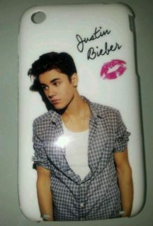 Justin Bieber Plastic Hard Case Cover for iPhone 3G and 3GS