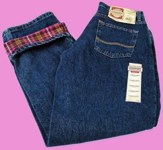 Womens CE Schmidt Flannel Lined Relaxed Fit Work Wear Jeans NWT Any 