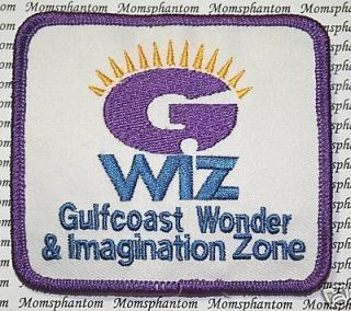   Patch G WIZ GULFCOAST WONDER AND IMAGINATION ZONE SCIENCE DISCOVERY