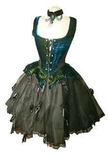 Gothic/Steampunk Halloween/evening outfit by Raven clothing (Rm13 