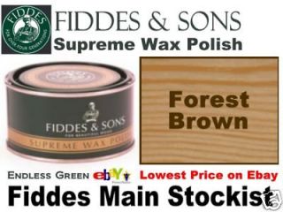 Fiddes Supreme Wax Polish ( ideal for Beech / Light Oak ) ANTIQUE 