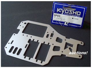 kyosho sp 60 sp60 gp spider aluminum upper deck chassis