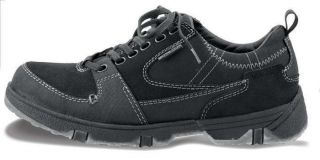 Mephisto Mens Bromwell Black Smooth Leather Casual Shoe