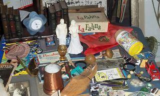 Vintage Huge Steamer Trunk Treasures find Collectibles Antiques Flea 