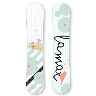 Lamar Pixie Womens NEW Zero Camber Snowboard, Retail Price $299.99