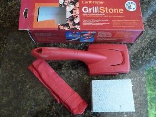 New Earth Stone GrillStone Grill Stone Starter Cleaning Kit Earthstone 
