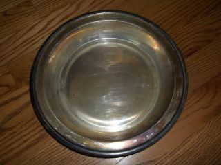   Silverplate Pie Pan Made In USA By Bernard Rices Sons Inc Apollo EPNS