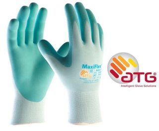 maxiflex active 34 825 nitrile foam palm coated work gloves