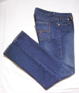 JAG JEANS ♥ Womens Stretch Boot Cut Blue Jeans ♥ Size 8 ♥