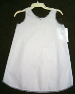 GIRLS A LINE SLIP Great for CHRISTMAS or EASTER NWT 