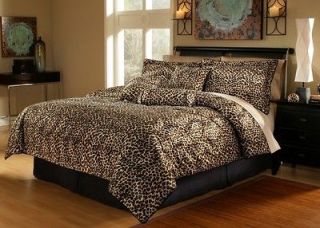 11pcs queen leopard animal kingdom bed in a bag  and 30 