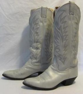 vintage justin tall western cowboy boot women size 7 expedited