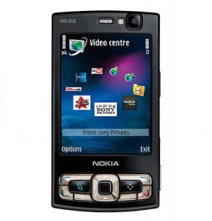   N95 8GB BLACK   Unlocked Mobile Phone + 3 FREE GIFTS JUST FOR YOU
