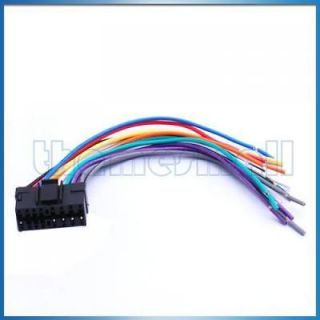 Newly listed 16 Pin JVC Car Stereo Radio Wire Wiring Harness Plug