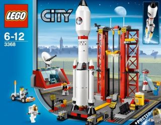 LEGO CITY Space Center 3368 With Poster + 4 Mini Figs NEW IN BOX 
