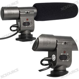   Stereo Microphone for DSLR Camera Nikon Canon JVC DV Camcorder LF81