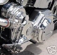 Polished Procharger Harley Jims 120R Tuner kit   Harley EFi 180rwhp+