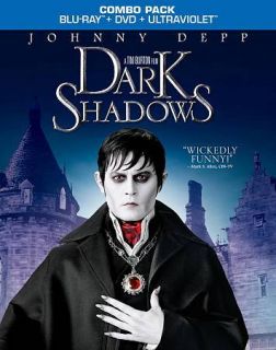 Dark Shadows (Blu ray/DVD, 2012, 2 Disc Set, Includes Digital Copy 