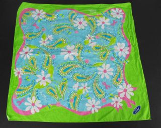 lilly pulitzer ford breast cancer awareness scarf 2004